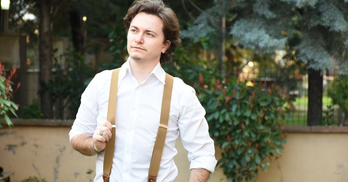 Elegancja bez paska: szelki męskie, które odmienią Twoją garderobę